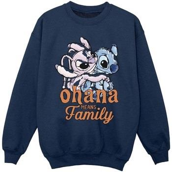 Sweat-shirt enfant Disney Lilo And Stitch Ohana Angel Hug