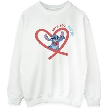 Sweat-shirt Disney Lilo Stitch Love You Mum