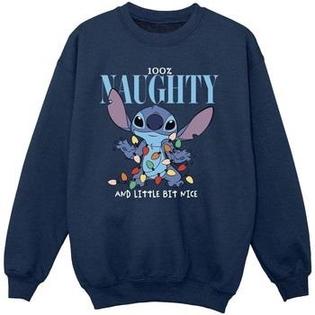 Sweat-shirt enfant Disney Lilo Stitch Naughty Nice