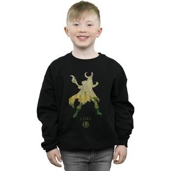 Sweat-shirt enfant Marvel Loki Silhouette