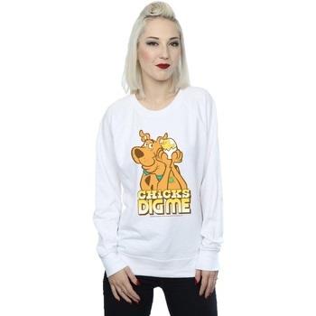 Sweat-shirt Scooby Doo Chicks Dig Me