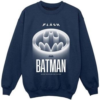 Sweat-shirt enfant Dc Comics The Flash Batman White Logo