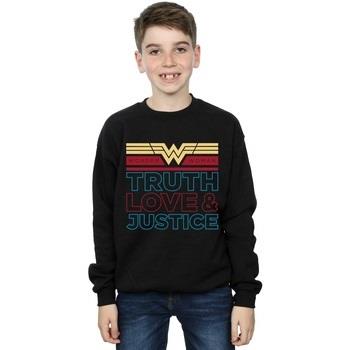 Sweat-shirt enfant Dc Comics Wonder Woman 84 Truth Love And Justice