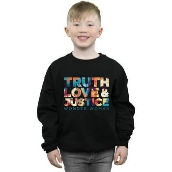 Sweat-shirt enfant Dc Comics Wonder Woman 84 Diana Truth Love Justice