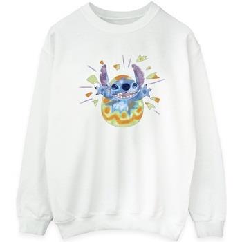 Sweat-shirt Disney Lilo Stitch Cracking Egg
