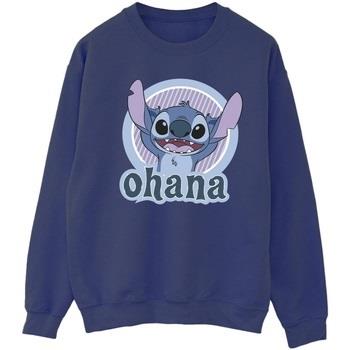 Sweat-shirt Disney Lilo And Stitch Ohana Circle