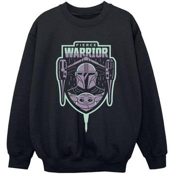 Sweat-shirt enfant Disney The Mandalorian Fierce Warrior