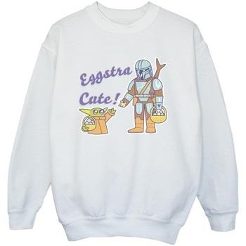 Sweat-shirt enfant Disney The Mandalorian Eggstra Cute