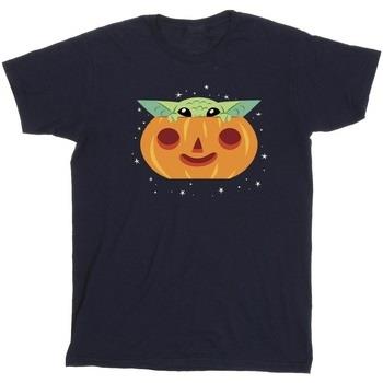 T-shirt enfant Disney The Mandalorian Grogu Pumpkin