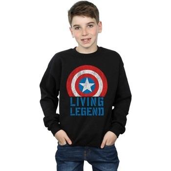 Sweat-shirt enfant Marvel Captain America Living Legend