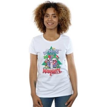 T-shirt Dc Comics Super Friends It's Nice To Be Naughty