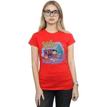 T-shirt Dc Comics Super Friends Sorry Santa