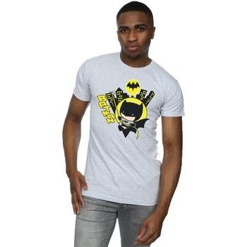 T-shirt Dc Comics Chibi Batman Swinging