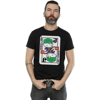 T-shirt Dc Comics Chibi Joker Playing Card