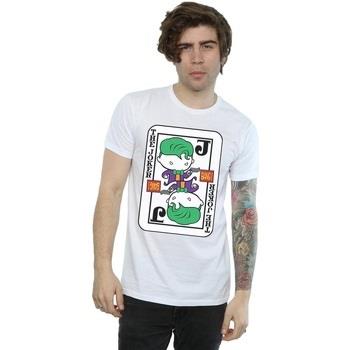 T-shirt Dc Comics Chibi Joker Playing Card