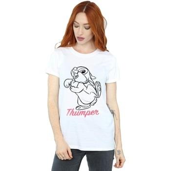 T-shirt Disney Bambi Thumper Line Drawing