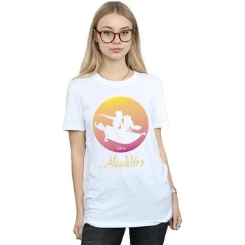 T-shirt Disney Aladdin Flying Sunset