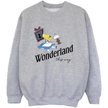 Sweat-shirt enfant Disney Alice In Wonderland This Way