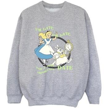 Sweat-shirt enfant Disney Alice In Wonderland I'm Late