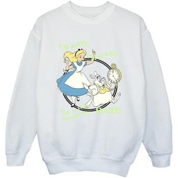 Sweat-shirt enfant Disney Alice In Wonderland I'm Late