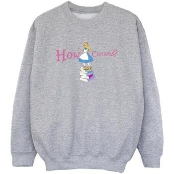 Sweat-shirt enfant Disney Alice In Wonderland How Curious