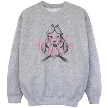 Sweat-shirt enfant Disney Alice In Wonderland In A World Of My Own