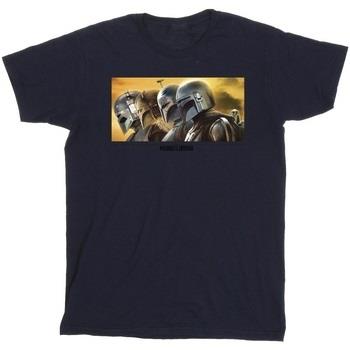 T-shirt enfant Disney The Mandalorian Painted Group