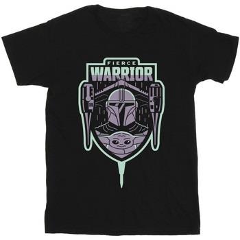 T-shirt enfant Disney The Mandalorian Fierce Warrior