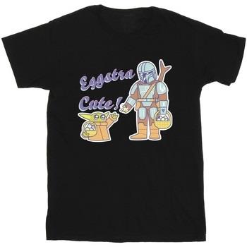 T-shirt enfant Disney The Mandalorian Eggstra Cute