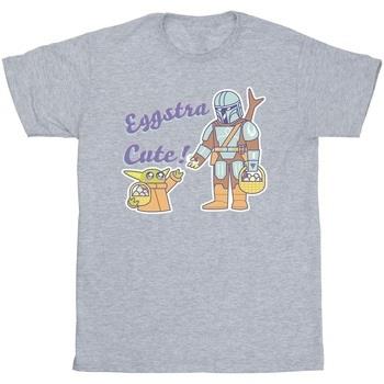 T-shirt enfant Disney The Mandalorian Eggstra Cute Grogu