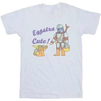 T-shirt enfant Disney The Mandalorian Eggstra Cute