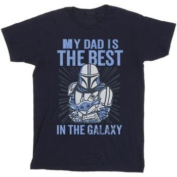 T-shirt enfant Disney Mandalorian Best Dad