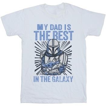 T-shirt enfant Disney Mandalorian Best Dad