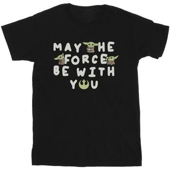 T-shirt enfant Disney The Mandalorian May The Force Be With You