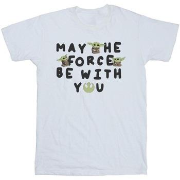 T-shirt enfant Disney The Mandalorian May The Force Be With You