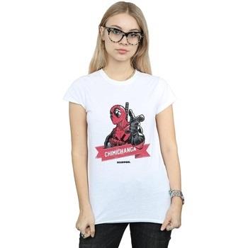 T-shirt Marvel Deadpool Chimichanga Finger