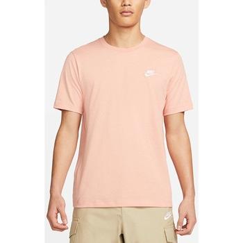 T-shirt Nike T-Shirt Club / Corail