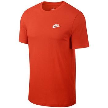 T-shirt Nike T-Shirt Club / Orange