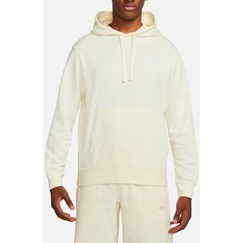 Sweat-shirt Nike Hoody Club / Blanc Cassé