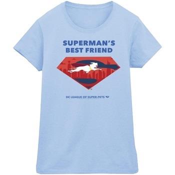 T-shirt Dc Comics DC League Of Super-Pets Superman's Best Friend