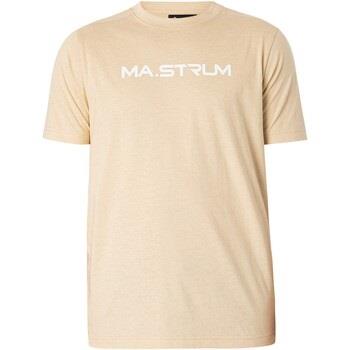 T-shirt Ma.strum T-shirt imprimé poitrine