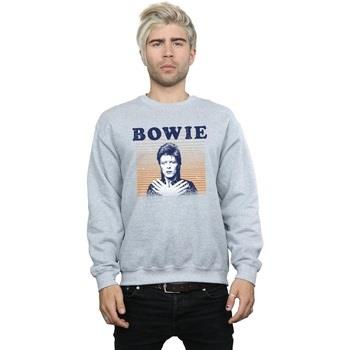 Sweat-shirt David Bowie Orange Stripes