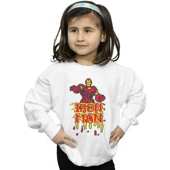 Sweat-shirt enfant Marvel Iron Man Pixelated