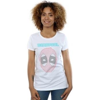 T-shirt Marvel Deadpool Mesh Head