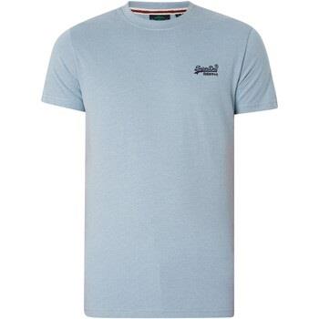 T-shirt Superdry T-shirt EMB avec logo essentiel