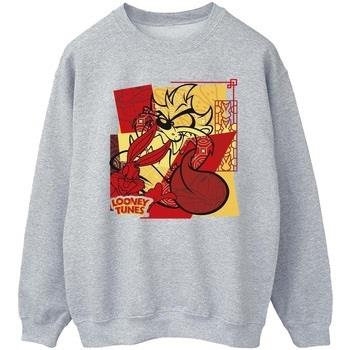 Sweat-shirt Dessins Animés Taz Bugs Rabbit New Year