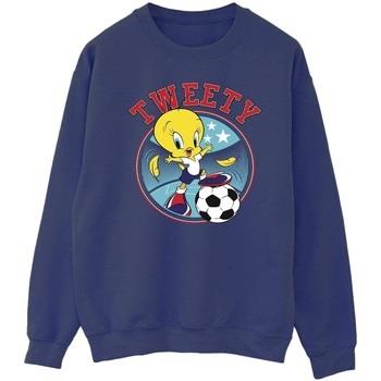 Sweat-shirt Dessins Animés Tweety Football Circle