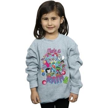 Sweat-shirt enfant Dc Comics Teen Titans Go Make It Rain