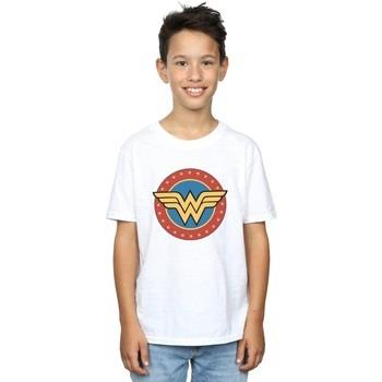 T-shirt enfant Dc Comics Wonder Woman Circle Logo