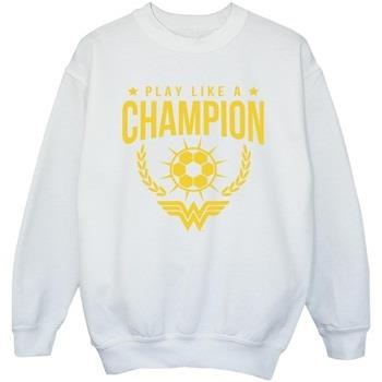 Sweat-shirt enfant Dc Comics Wonder Woman Play Like A Champion